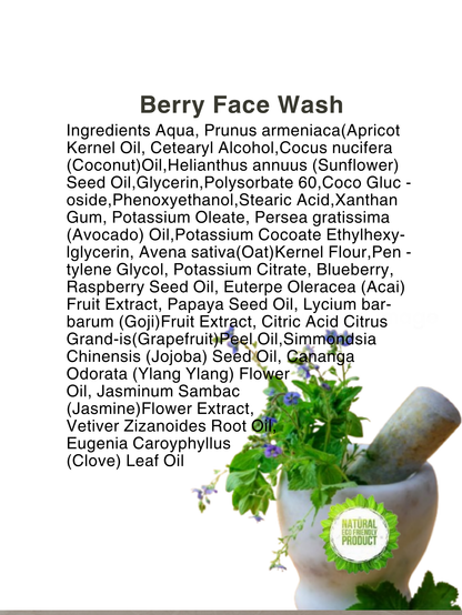 BERRY FACE WASH